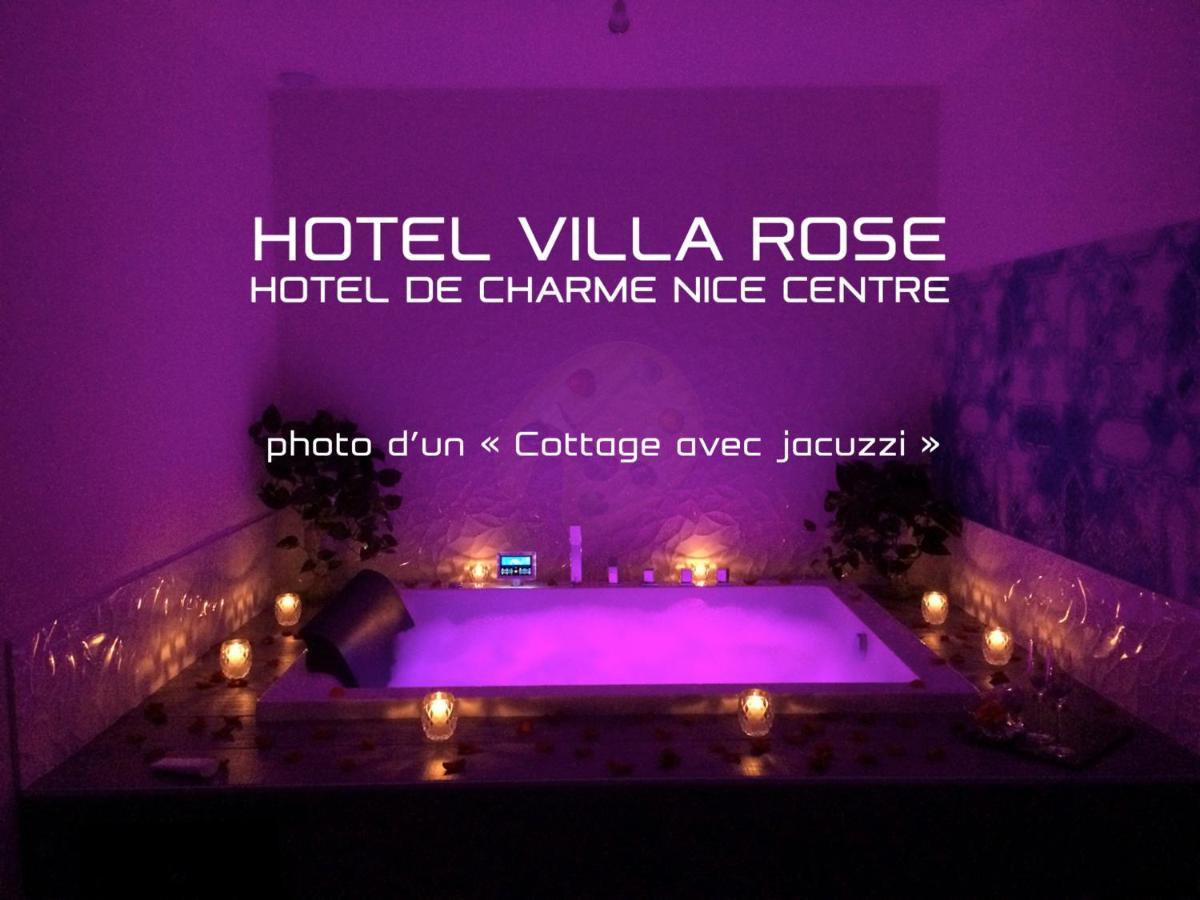 Hotel Villa Rose Niza Exterior foto