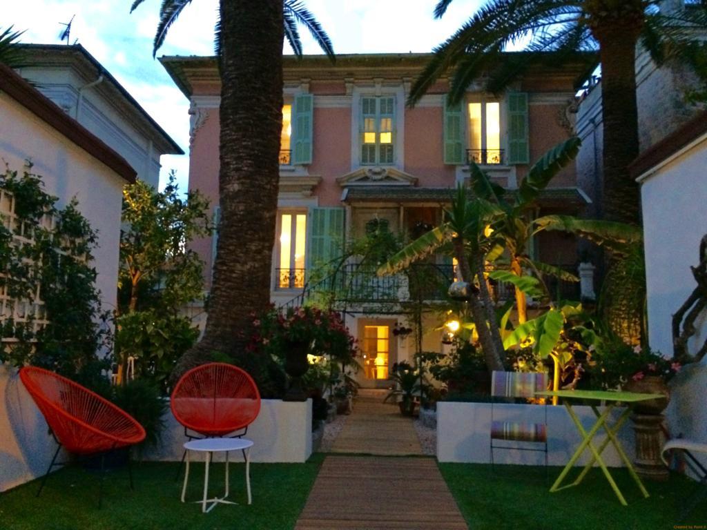 Hotel Villa Rose Niza Exterior foto
