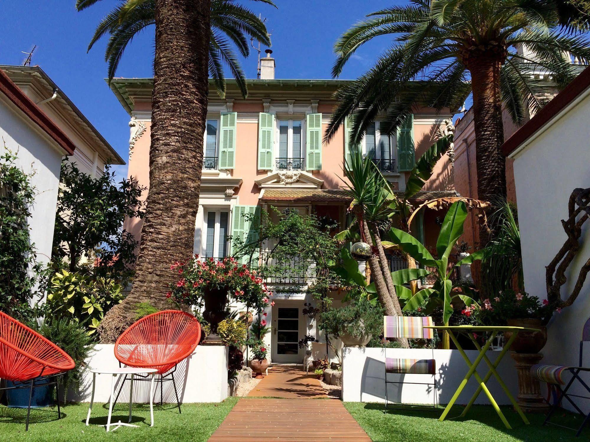 Hotel Villa Rose Niza Exterior foto